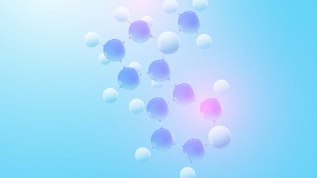 dna abstract background structure for science vector image
