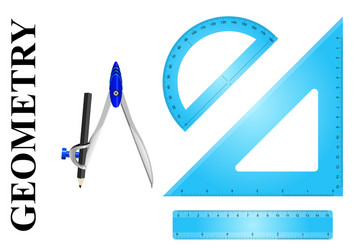 Geometry set Royalty Free Vector Image - VectorStock