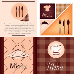 a set colored backgrounds with text and different vector image