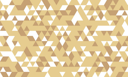 geometric with triangle shapes design in y vector image