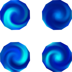 chromatic background in form a shape vector image