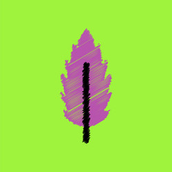 flat icon design collection leaf of tree vector image