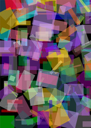 abstract background with variegated overlaping vector image