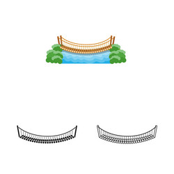 isolated object of connection and design symbol vector image