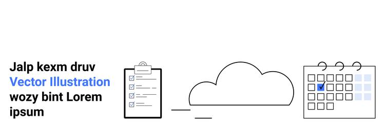 task organization and scheduling with document vector image