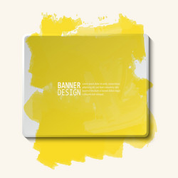 abstract artistic background with paint element vector image