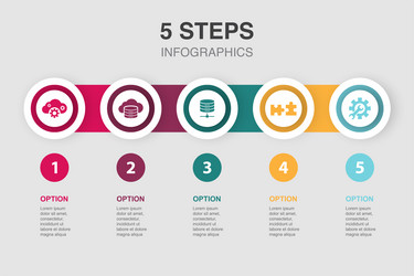 Cloud Storage & Database Integration vector image