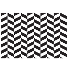Geometric Chevron Block Pattern vector image