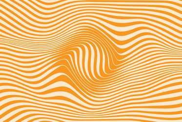 abstract wavy line pattern with an optical vector image