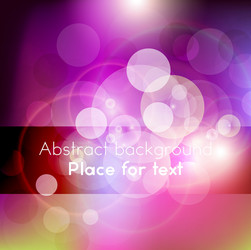 Bright Abstract Circles Background vector image