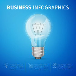 Business infographics vector