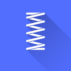 spring - icon for graphic and web design vector image