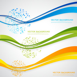 abstract background design vector image