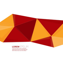 abstract background with triangles and polygonal vector image