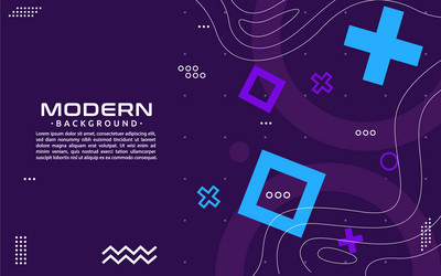 modern purple background with geometric abstract Vector Image
