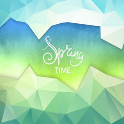 Abstract Spring Texture Background vector image