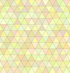 seamless geometry pastel triangular pattern vector image