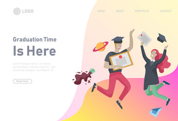 set web page design templates with relaxed vector image