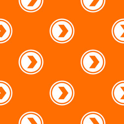 arrow to right in circle pattern seamless vector image