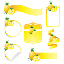 Pineapple Jam Labels Vector Images (97)