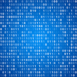 Binary Code Background vector image