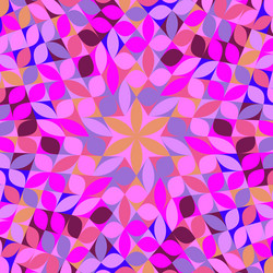 colorful dynamic abstract circular tile pattern vector image