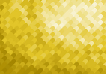 diagonal yellow tounded tiles background pattern vector image