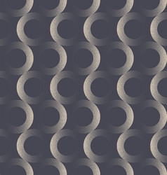 Faded Circle Pattern - Retro Texture vector image
