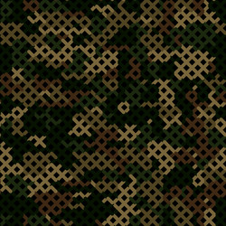 seamless pattern for army fabric and design vector image