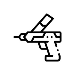 injured icon thin linear style design isolated vector image