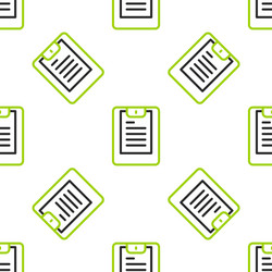 line server data report icon isolated seamless vector image