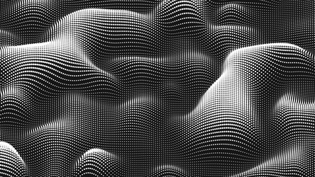 point wave noise texture abstract dot background vector image