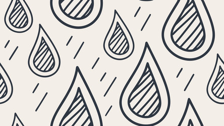 minimalist teardrop rain pattern clean abstract vector image