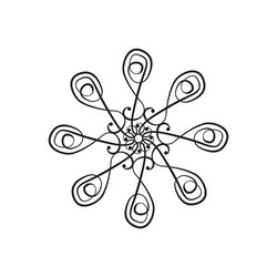 design element on a white background vector image