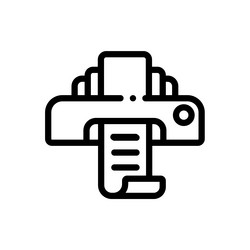 ink icon thin linear style design isolated vector image