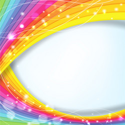 Abstract rainbow background Royalty Free Vector Image