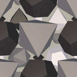 seamless pattern with polygons vector image