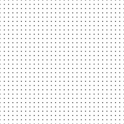 dotted graph paper with grid polka dot pattern vector image