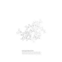 Network and connection background minimal vector