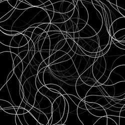 abstract image with squiggly squiggle lines vector image