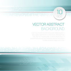 abstract technology background with lines vector image