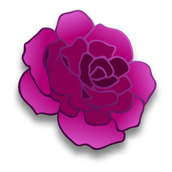 seamless repeating pattern of roses vector image