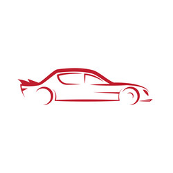 Speed auto car logo Royalty Free Vector Image - VectorStock