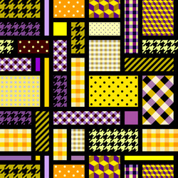 geometric abstract pattern patchwork style vector