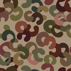 seamless abstract pattern with overlapping loops vector image
