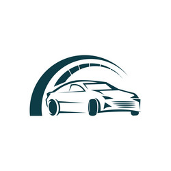 Speed auto car logo Royalty Free Vector Image - VectorStock