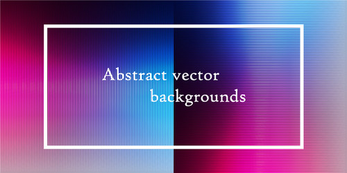 Geometric Pattern Set - Triangles & Lines vector image