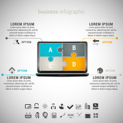 Infographic vector