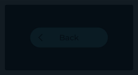 inactive return button ui element template vector image