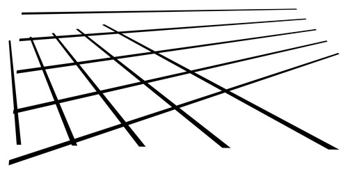 3d spatial grid mesh grating and lattice abstract vector image